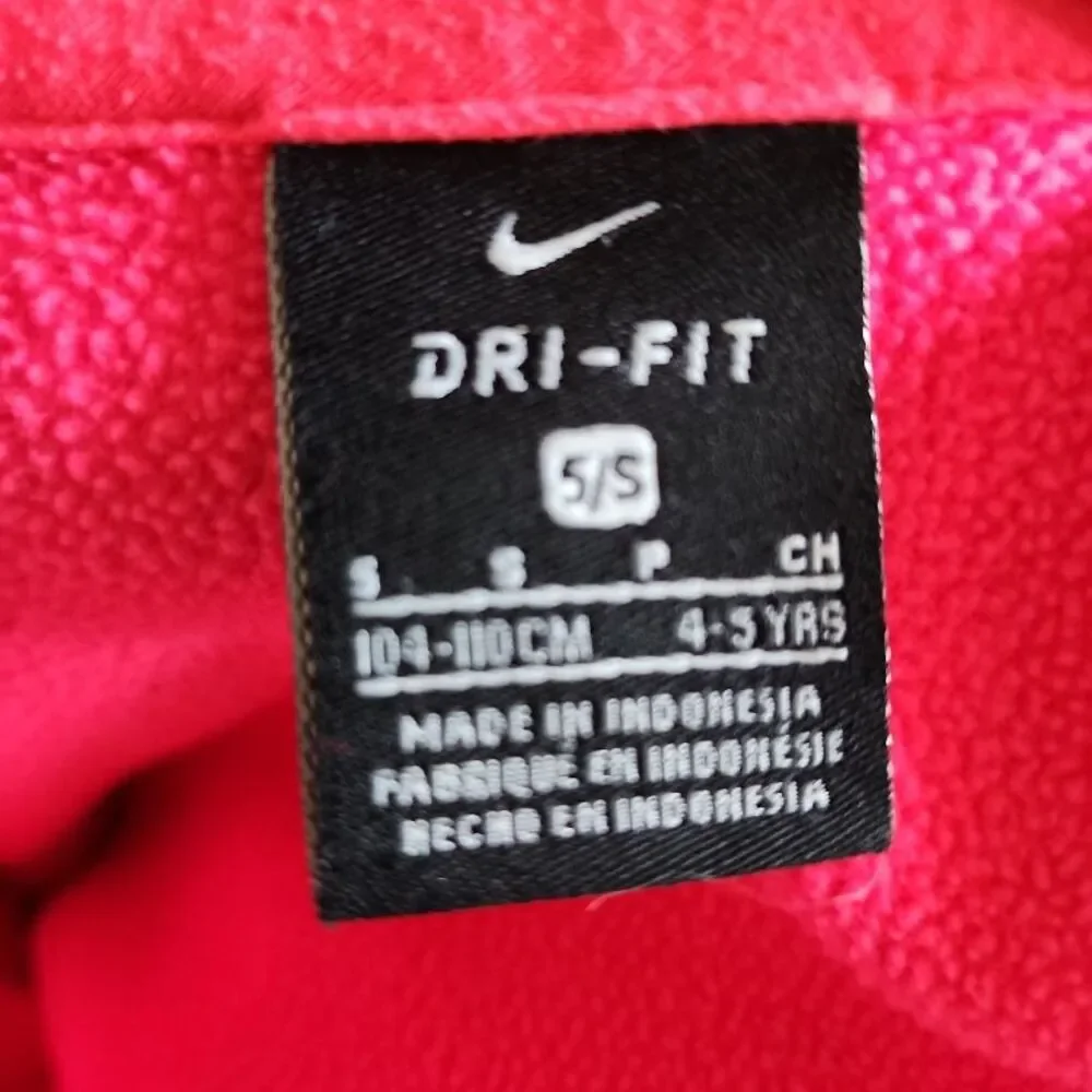 Nike Full-zip Hoodie Kids Size‎ Small Fuchsia Dri-FIT Sporty Athleisure